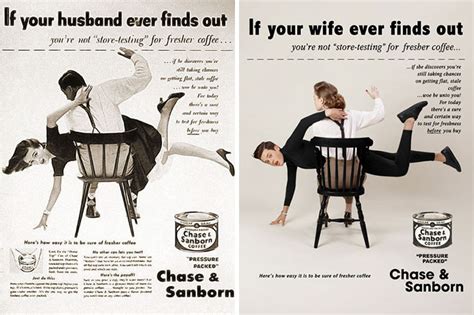 inspired photographer reverses gender roles portrayed in sexist 1950 s ads