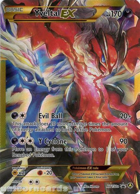 From your shopping list to your doorstep in as little as 2 hours. Yveltal EX XY150a Alternate Art Holo Mint Pokemon Card:: Unicorn Cards - The UK's Leading YuGiOh ...