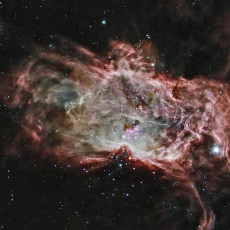 Nasas Hubble Reveals Stunning Flame Nebula Rich In Star Forming Materials