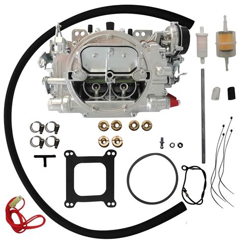 4 Barrel Marine Carburetor Replace Edelbrock 1409 Electric Choke Carb