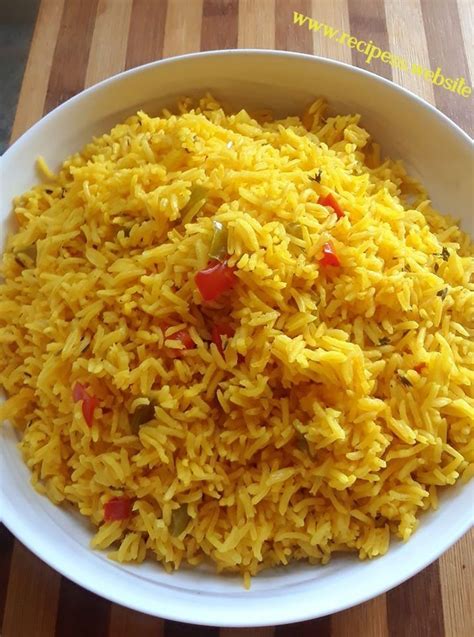 An easy and comforting dinner. Homemade Yellow Rice! - Recipes Website in 2020 | Mahatma ...
