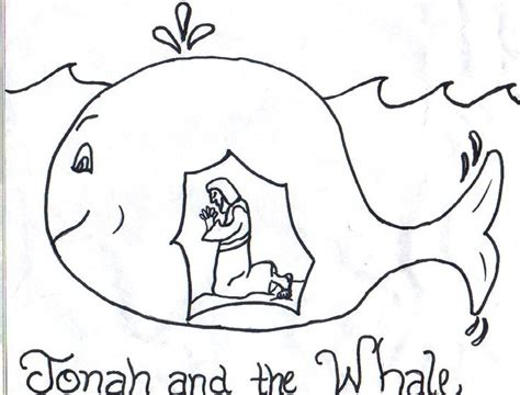 By a whalematthew 12:40 for as jonah was three days and three nights in the whale's belly. Jonah colouring page. | Desenhos biblicos, Desenhos ...