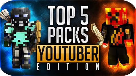 Top 5 Texture Packs Minecraft Youtubers Use Youtuber Edition