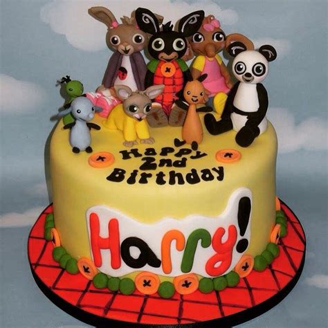 Bing Bunny Cake Boys 1st Birthday Cake Bunny Birthday Birthday