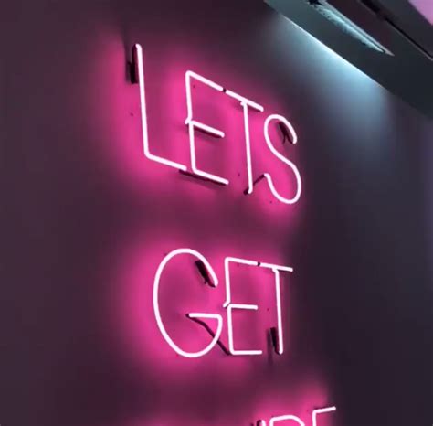 Aesthetic Pink Neon Lights Wallpaper - Download Free Mock-up