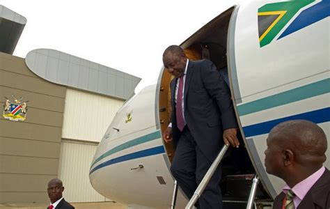 Check out this biography to know about his childhood, family life, achievements and fun facts about him. Ramaphosa's plane problems stopped him from attending ANC ...