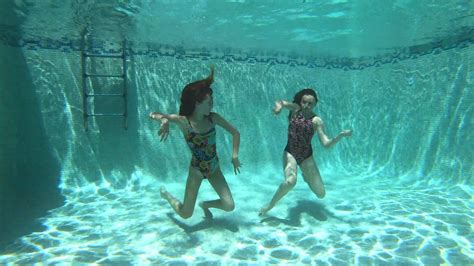 Carla Underwater Dancing Underwater With Audrey Youtube