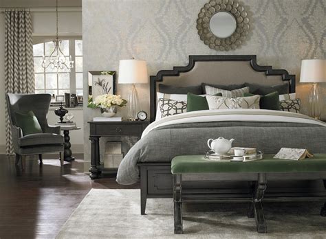 While you can customize its accessories, we recommend using round pulls in the matching sail cloth finish to provide. Emporium Upholstered Bed by Bassett Furniture ...