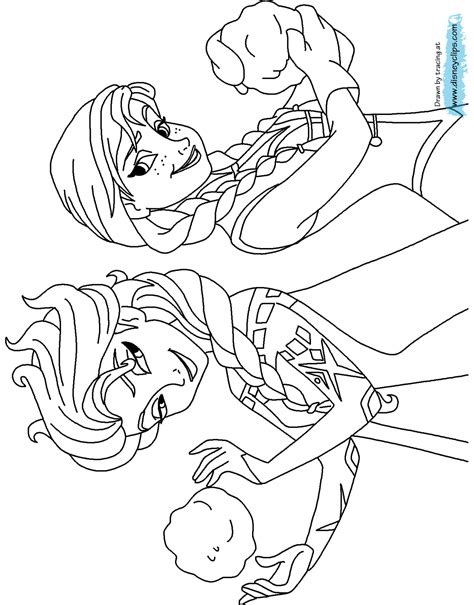Elsa ice castle gifts disney. elsa_anna_coloring.gif (1096×1400) | Frozen coloring pages ...