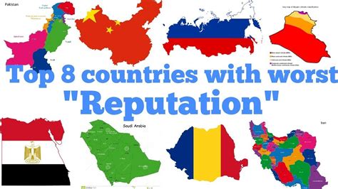 Top 8 Countries With Worst Reputation In The World Must Watch
