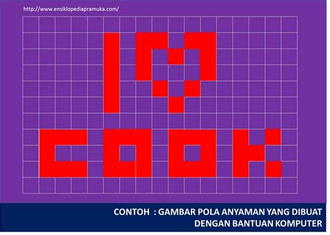 Tutorial / cara membuat anyaman kertas motif tulisan, tulisan indonesia. Kerajinan Tangan Pramuka : Berlatih Membuat Anyaman dari Kertas