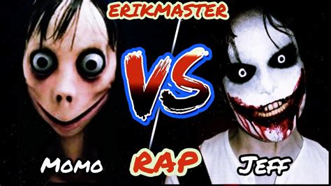 Momo Vs Jeff The Killer Batalla De Rap Erikmaster Youtube