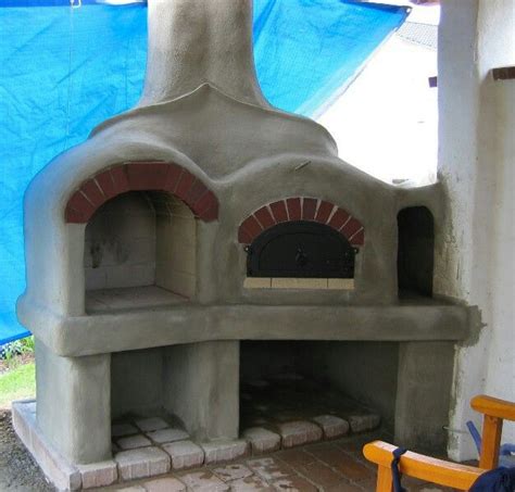 Steinofen Grill Kombi Brick Oven Outdoor Outdoor Decor Bird House