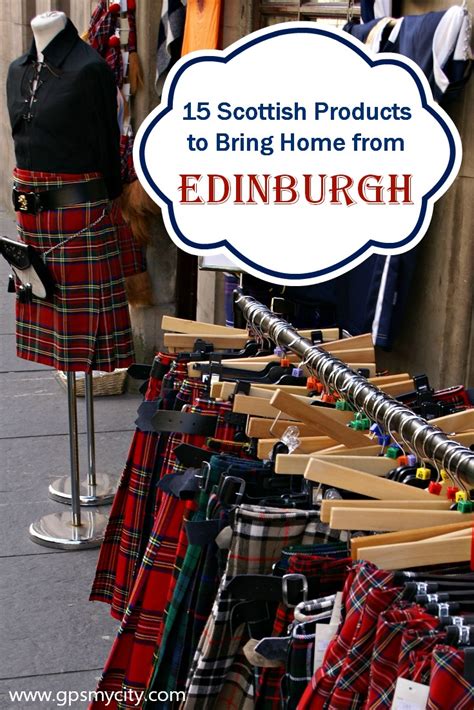 Scottish Souvenirs 15 Authentic Scottish Things To Buy In Edinburgh