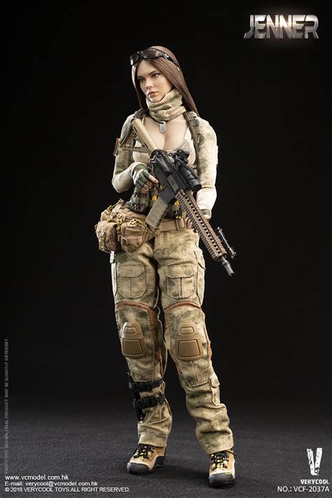 Verycool Toys Female Soldier Jenner 16 Scale Action