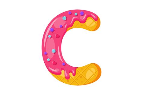 Find & download the most popular donut alphabet vectors on freepik free for commercial use high quality images made for creative projects. Donut cartoon C letter illustration | Unique Illustrator ...