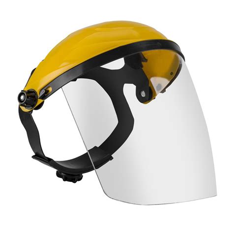 The Ratchet Headgear Head And Face Shield Protection With Clear Visor