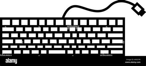 Qwerty Keyboard Layout Vector