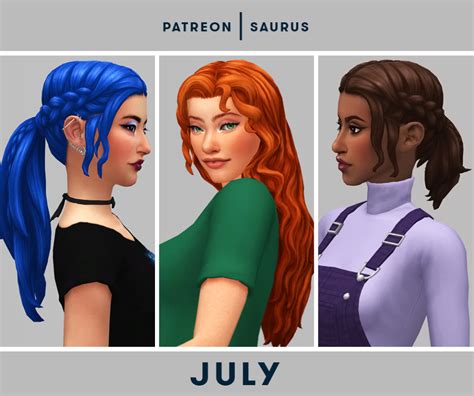 ⭐july Goods⭐ After Many Technical Difficulties Saurus Sims 4