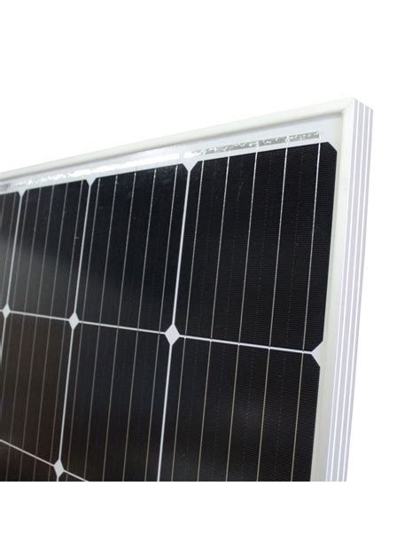Pannello Solare Fotovoltaico W V Monocristallino Per Camper Baita