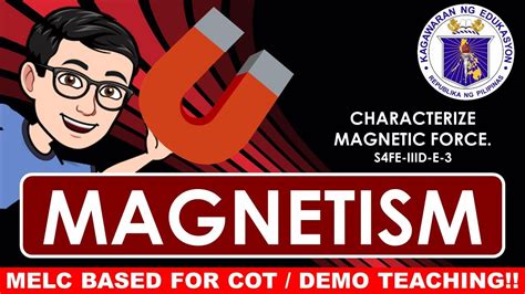 Magnetism Science Grade 4 Cot Youtube