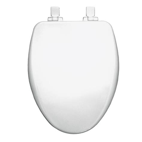 Church Elongated Closed Front Toilet Seat In White 18170plsl 000 The