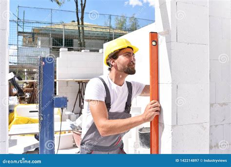 Profession Construction Worker Work On A Building Site Construction