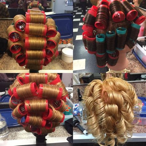 The 3 Roller Set Patterns Basic Spiral And Brick Hair Rollers