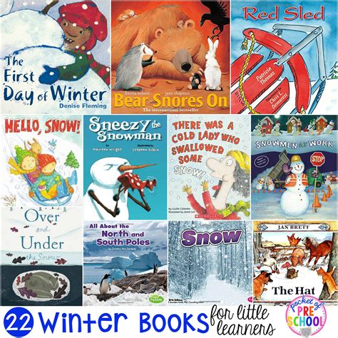 Winter Books For Little Learners Pocket Of Preschool