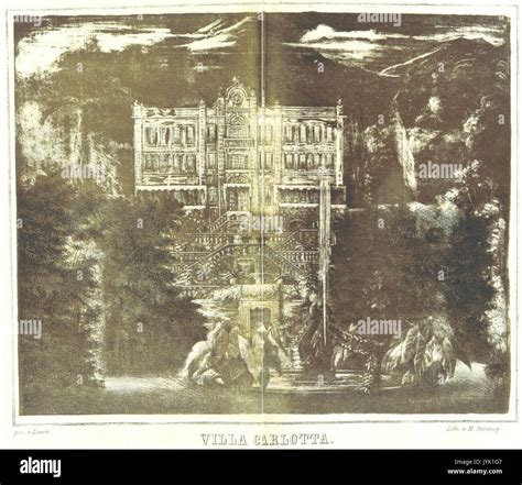 Ludwig Bechstein 1857 Villa Carlotta Stock Photo Alamy