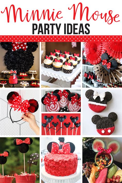 top 10 minnie mouse birthday party ideas by lindi haws of love the day