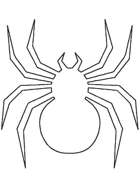 Free Printable Spider Stencils And Templates