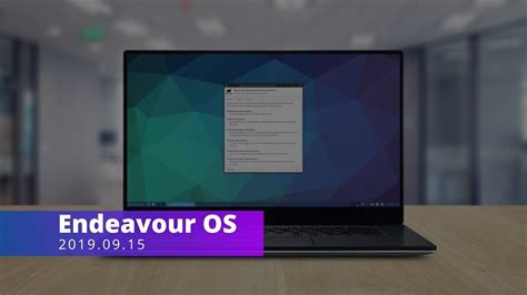 Endeavour Os 20190915 Based On Arch Linux And Using Xfce Desktop 4