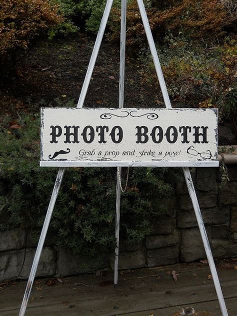 Guests take photos with their own devices, without needing to download and install an app. PHOTO BOOTH Sign Vintage Victorian Style for Wedding by PucoBesh | Photo booth sign, Photo booth ...