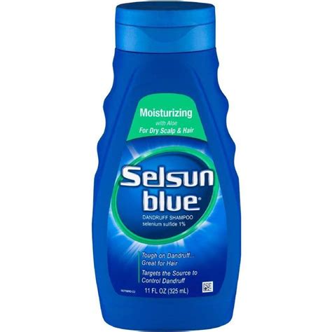 Selsun Blue Moisturizing With Aloe Dandruff Shampoo 11 Oz Pack Of 6