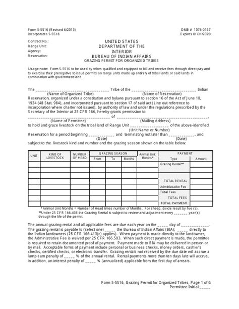Bia Form 5 5516 Fill Out Sign Online And Download Printable Pdf