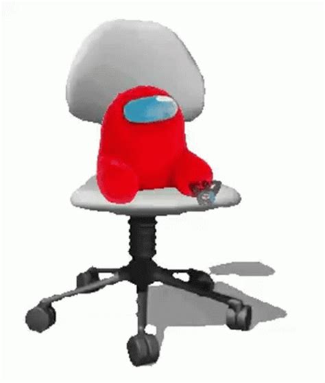 Chair Spin Amongus Red Sus 