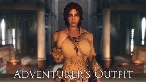 Tes V Skyrim Mods Adventurers Outfit Youtube