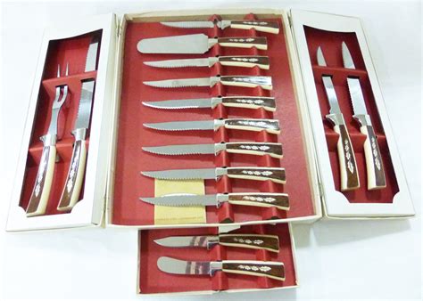 Sheffield English Blades 19pc Stainless Steel Knife Set In The Original