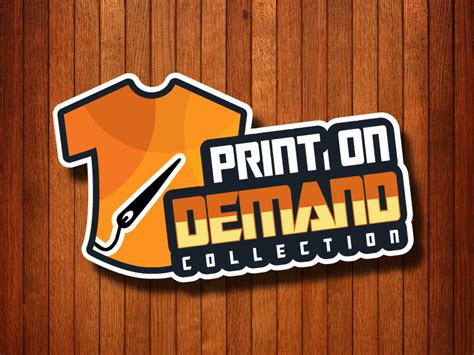 Print On Demand Collection Logo By Shahab Uddin Ahmed Ohi On Dribbble