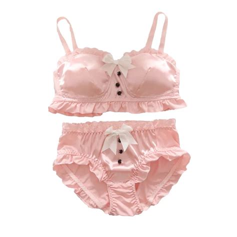 Japanese Maid Bow Bra Panties Lingerie · Teddyloveeve · Online Store