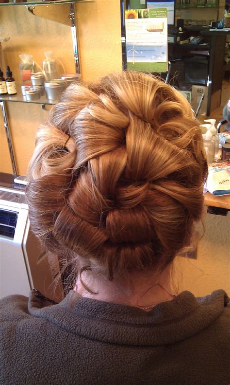 Beautiful Updo With Barrel Curls Long Hair Styles Prom Hairstyles