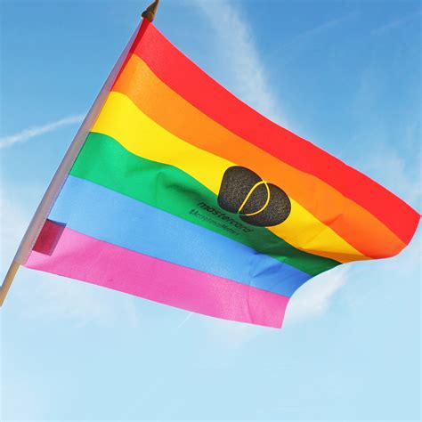 Custom Rainbow Pride Flags Printed School Supplies Campus Marketing