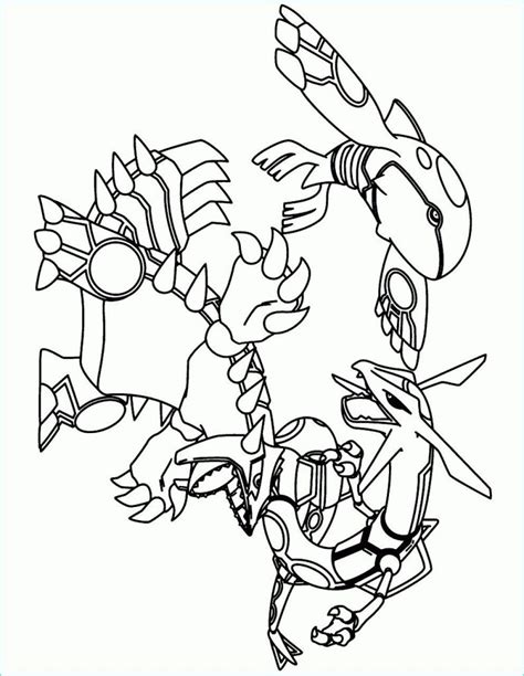 Coloriagepokemon Bestof Stock Legendary Pokemon Coloring Pages Rayquaza