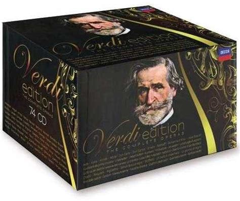 Verdi Edition The Complete Operas 74 Cd Box Set Ape Boxsetme