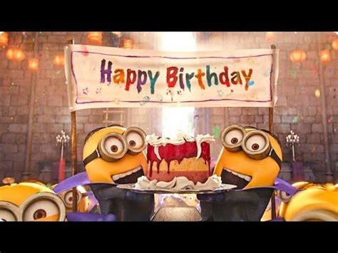 Lustige sprüche um dem geburtstagskind zum geburtstag zu. Minion Happy Birthday - YouTube | Lustige ...
