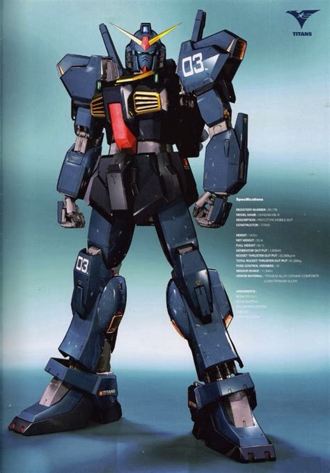 Rx Gundam Mk Ii Titans Ver Poster Image