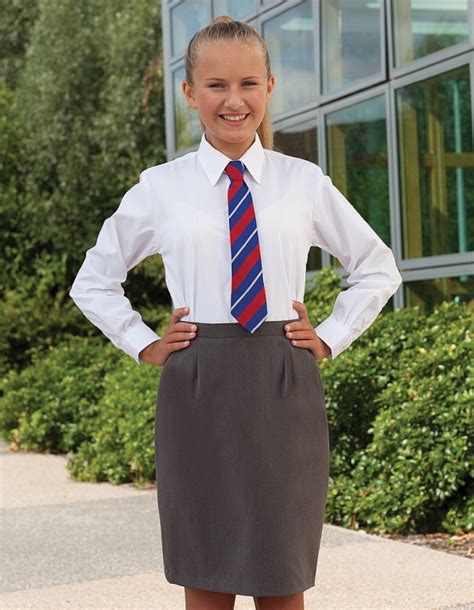 School Uniform Skirt Larger Waist Senior Girls Skirt County