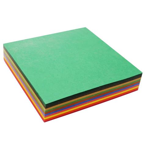 Diy Colour Paper 120 Gsm Size 3x3 Pack Contain 150 Sheets