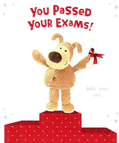 Boofle You Passed Your Exams Congratulations Card Cards Love Kates